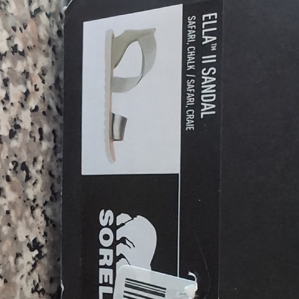 Sorel Green and Silver Leather Sandals - Picture 5 of 5